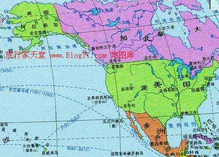 美国简图