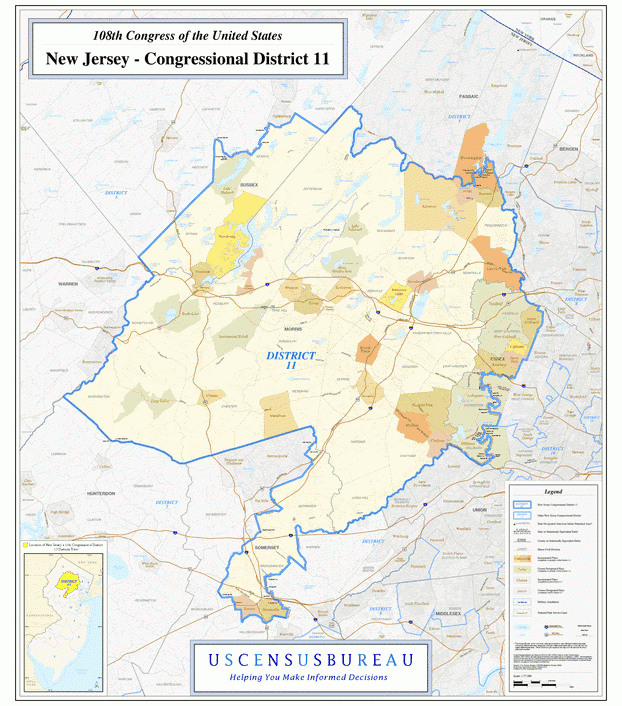 新泽西州(New Jersey)行政区划图,美国地图高清中文版