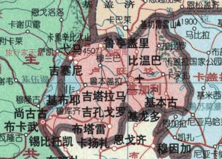 卢旺达地图,卢旺达地图高清中文版